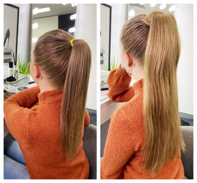 How To Use Ponytail Hair Extensions
