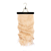 Aria invisi-tape hair extensions on hanger