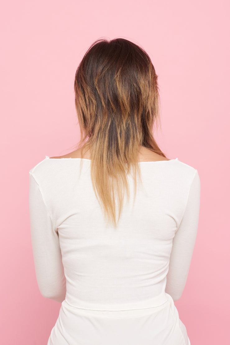 16" Flat Tip Hair Extensions | Mya