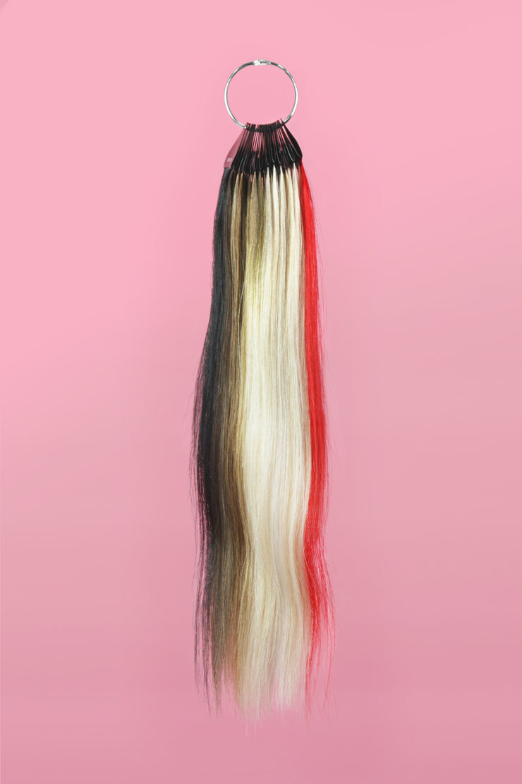 Hey Stacey Colour ring of 36 colours of hair extensions