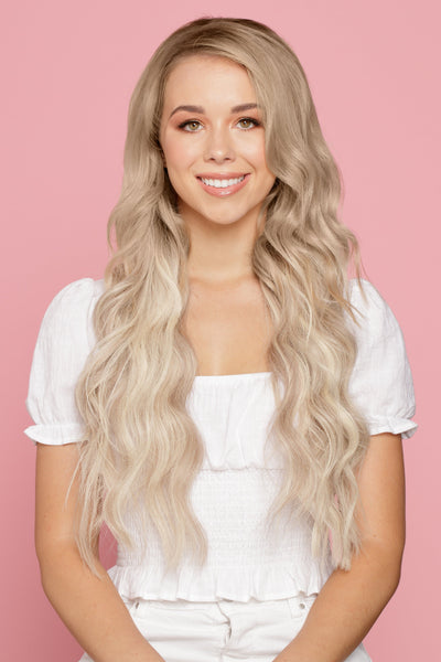 20" Hand Tied Weft Hair Extensions | Aurora