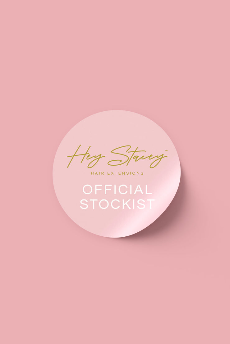 Hey Stacey Official Stockist Decal | Pink